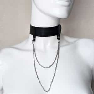 Choker/belt accessory - chains