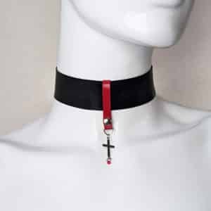 Ready-to-ship : Choker/belt accessory - cross
