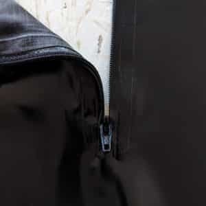 Add invisible zipper from 50 to 80 cm