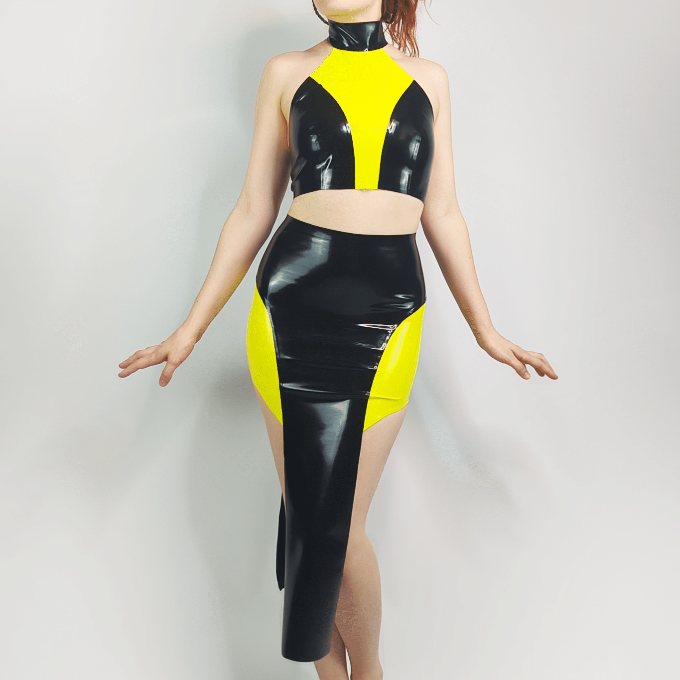green emerald velvet dress Eleanor" Gown Long Dress in Gothic Victorian Elfin Style  Kirsten Vaams  Latex Couture